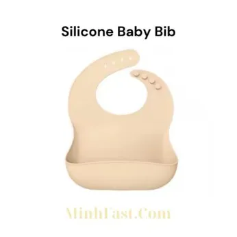 Yếm máng silicon cao cấp cho bé dễ vệ sinh