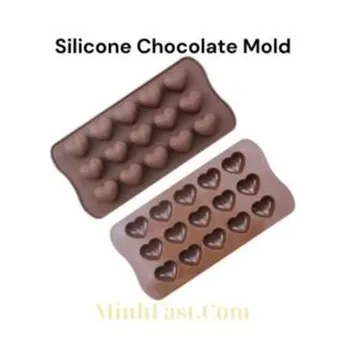 Khuôn silicon làm socola khay socola làm kẹo bánh