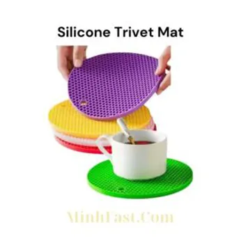 Đế lót nồi silicon chịu nhiệt thiết kế theo yêu cầu