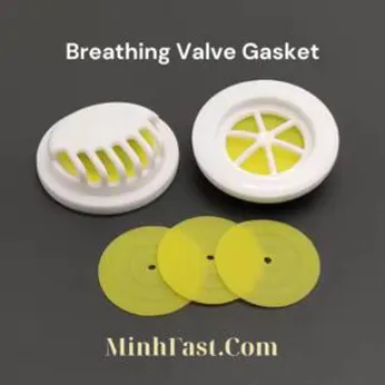 Gioăng van thở silicone gia công đúc và cắt có sẵn