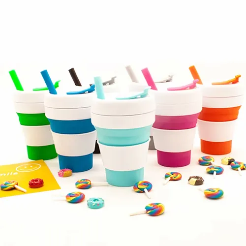 Cốc gấp gọn silicon cốc silicon gấp chuẩn chất lượng