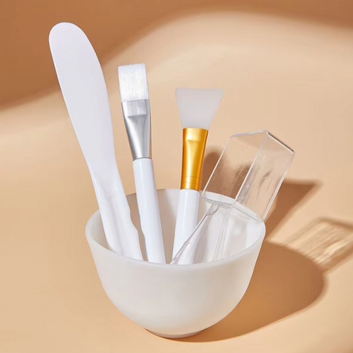  Bộ bát trộn mặt nạ, chén trộn mặt nạ silicone gia công 