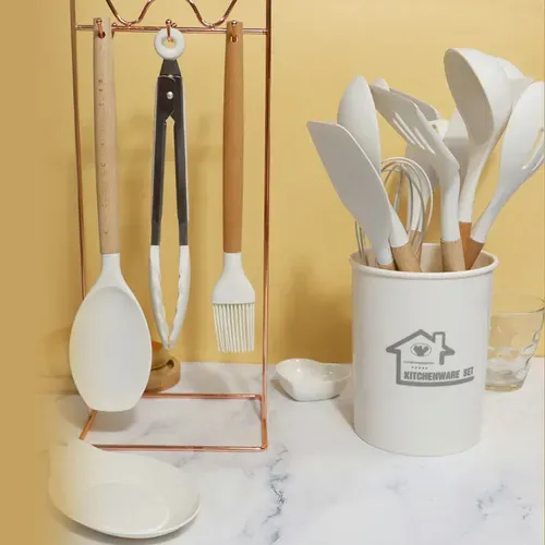 Bộ dụng cụ nhà bếp silicon bộ đồ làm bếp chất lượng cao