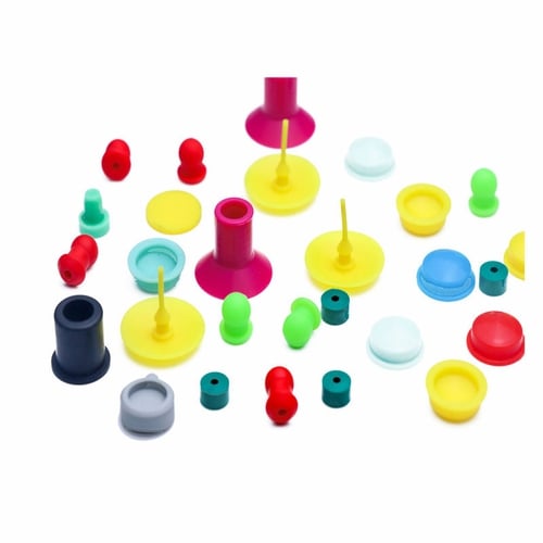 Silicone end caps - Nút cao su sơn tĩnh điện OEM