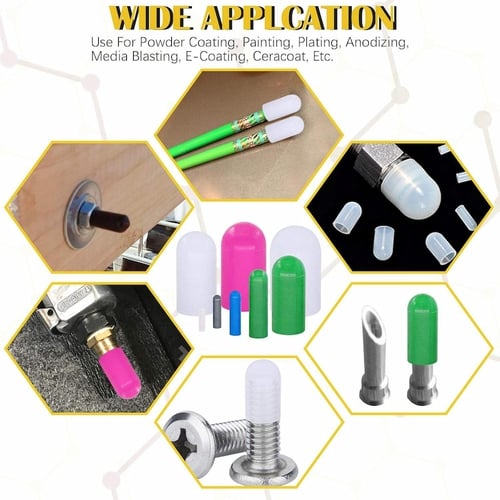 Silicone end caps - Nút cao su sơn tĩnh điện OEM