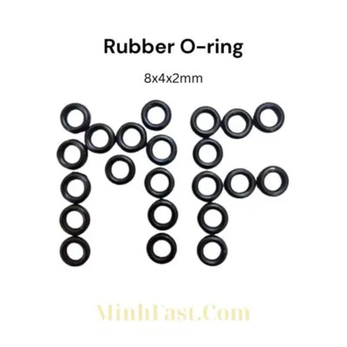 Gioăng cao su tròn oring dày 2mm thủy lực khí nén