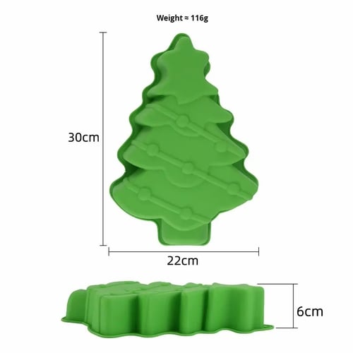 Khuôn silicon noel - Khuôn cookie giáng sinh làm bánh đẹp