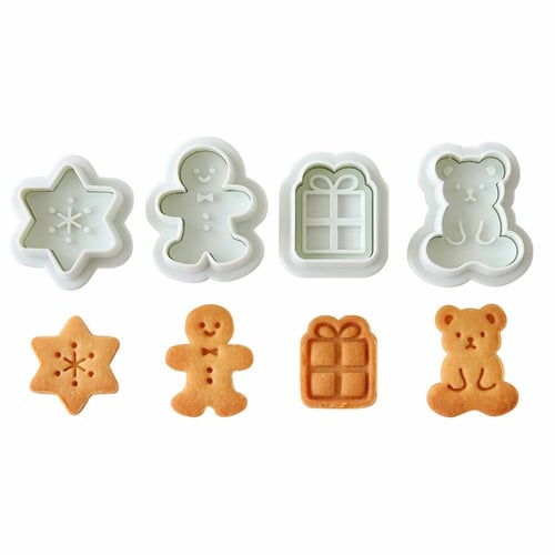 Khuôn silicon noel - Khuôn cookie giáng sinh làm bánh đẹp
