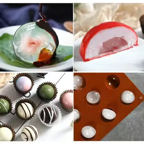 Khuôn Silicon Tròn – Đa Dụng, An Toàn Cho Nhiều Ứng Dụng