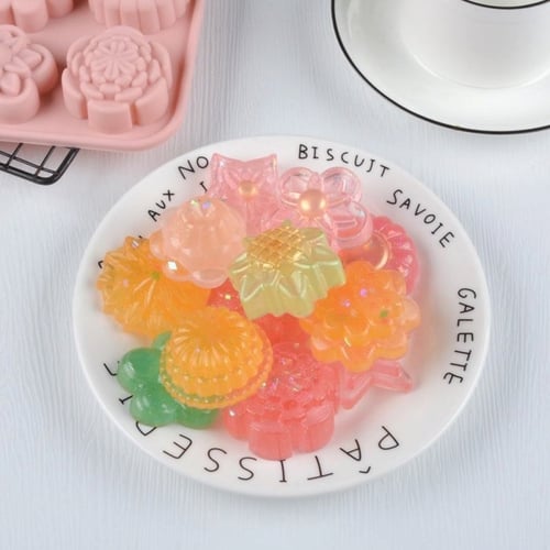 Khuôn rau câu 4d hoa thạch trang trí đa dạng mẫu mã