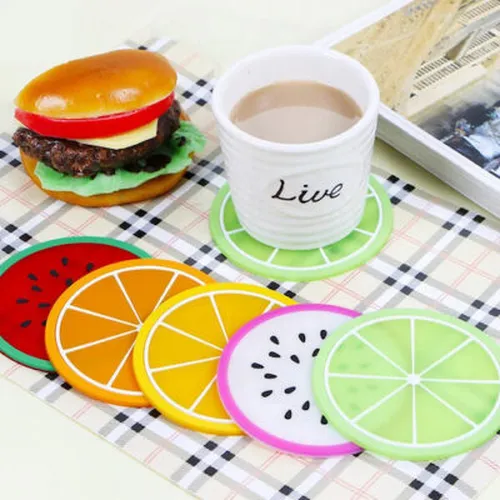 Miếng lót ly silicon - Tấm lót, đế lót cốc ly thiết kế