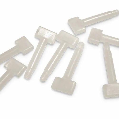 Núm cao su bịt lỗ đầu ren che chắn Butterfly Plug