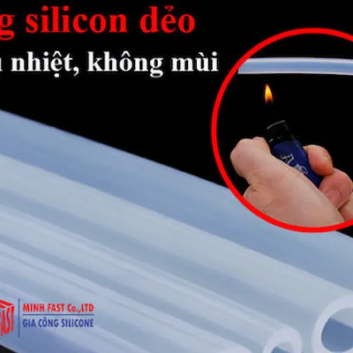 Ống silicon dẻo, chịu nhiệt - ống nhựa dẻo silicon