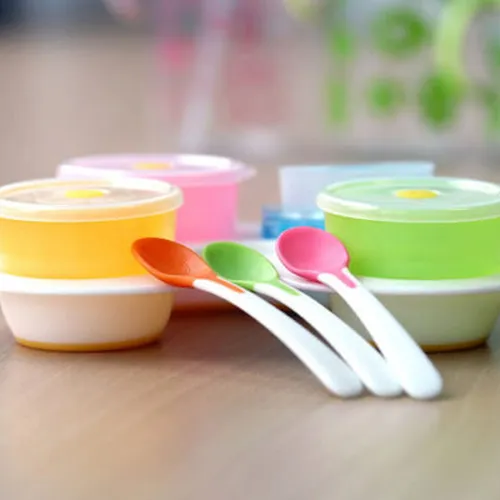 Thìa silicon cho bé ăn dặm