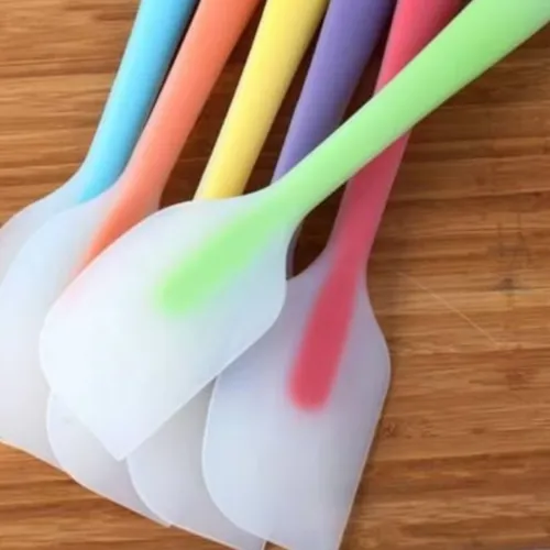 Thìa vét bột silicon spatula dụng cụ làm bánh