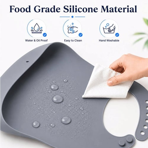 Yếm ăn cho người già silicone OEM/ODM chất lượng