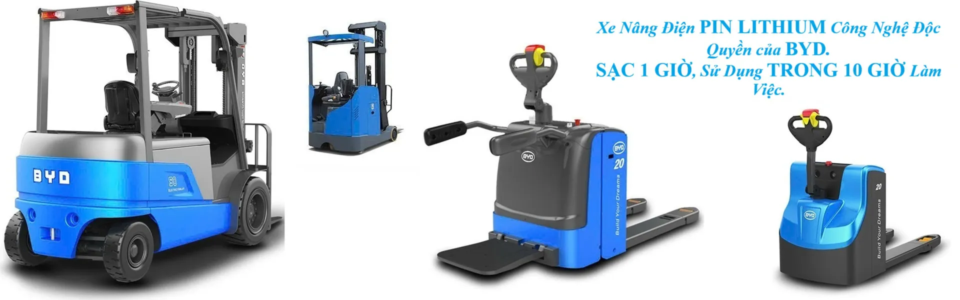 Xe nâng điện BYD