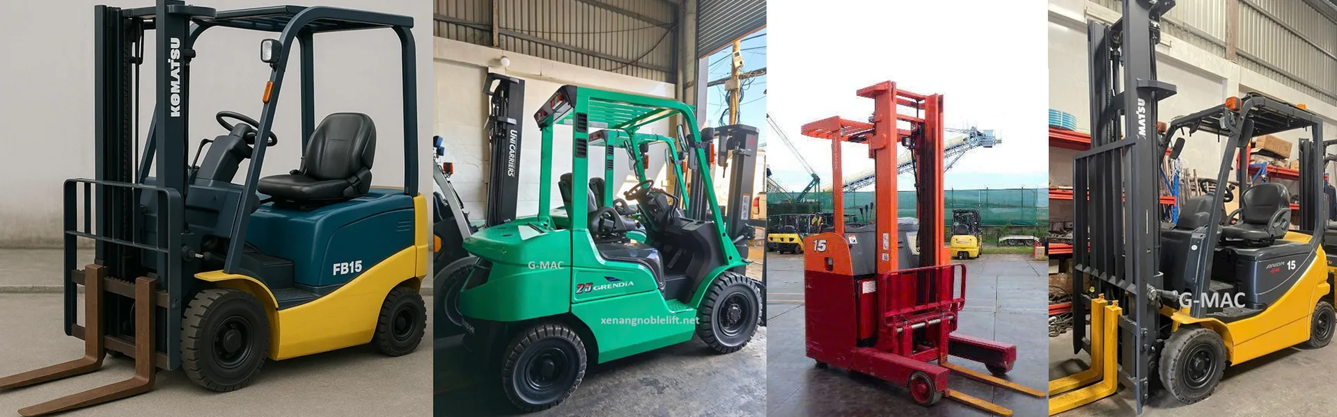 Xe nâng Komatsu cũ Nhập Nhật 