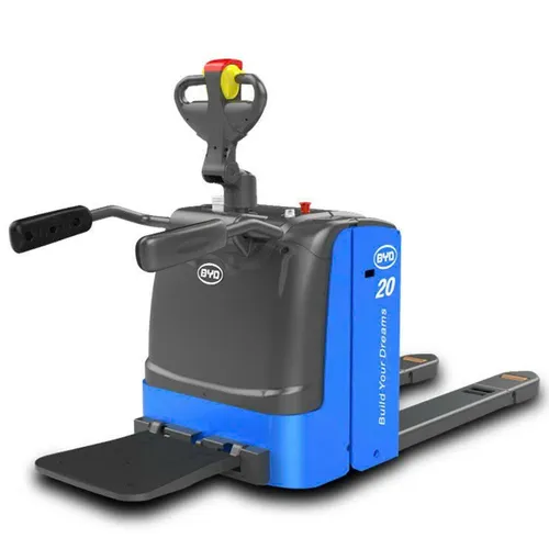 Xe nâng điện thấp có bệ đứng 2 tấn BYD