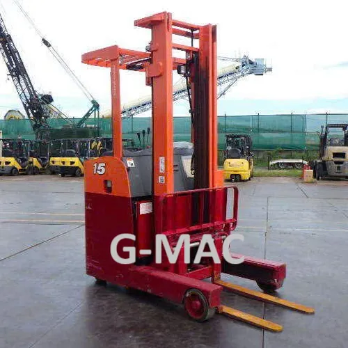 Xe nâng điện cũ đứng lái 1.5 tấn