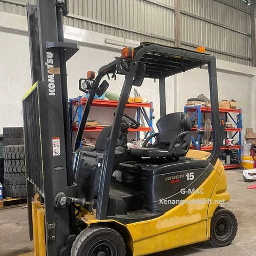 Xe nâng điện cũ ngồi lái Komatsu 1.5 tấn