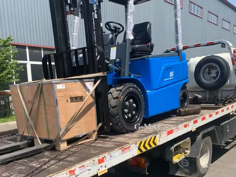 Xe nâng điện ngồi lái BYD pin Lithium