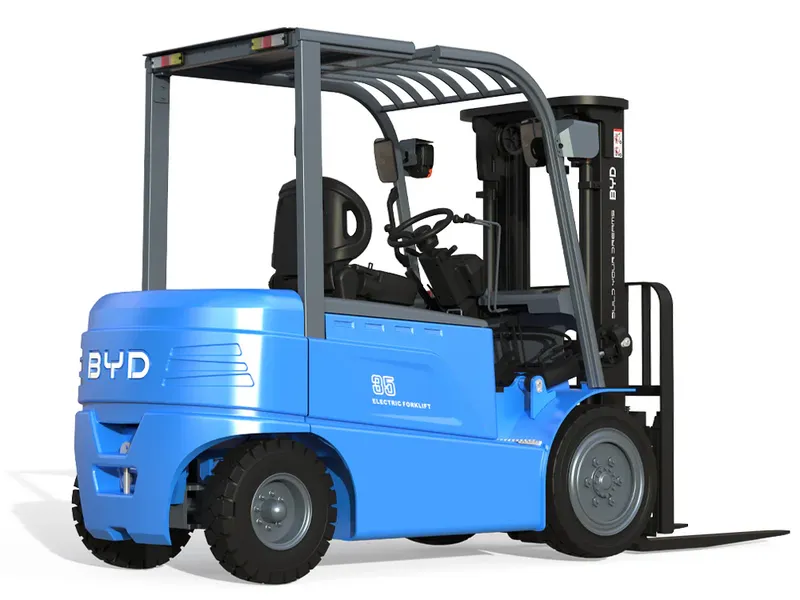 Xe nâng BYD chạy điện ngồi lái