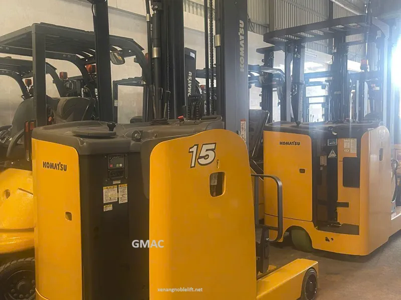 Xe nâng điện đứng lái cũ giá rẻ