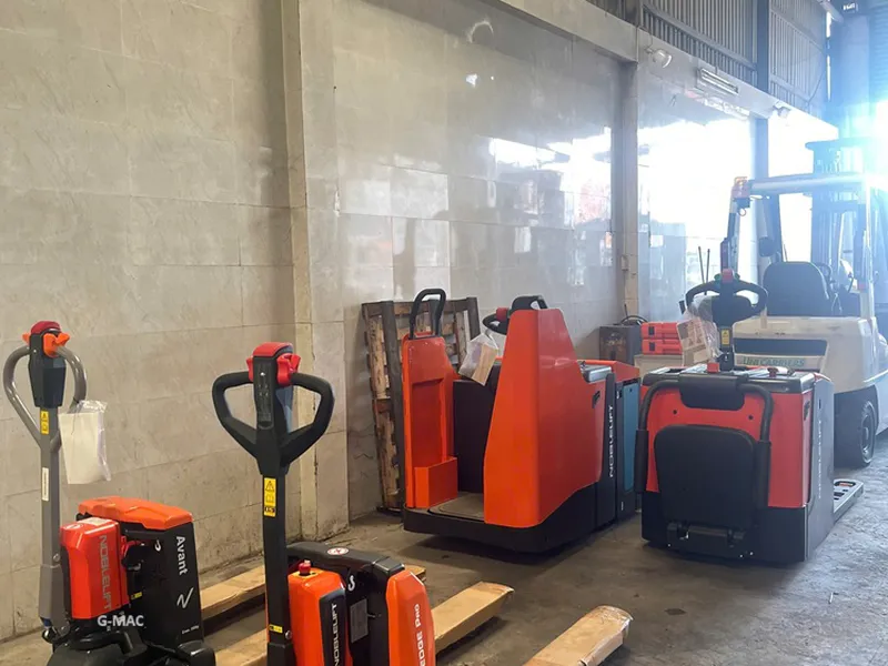 Xe nâng tay điện thấp Trung Quốc giá rẻ