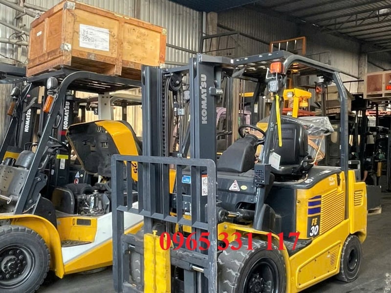 Mua xe nâng Nhật cũ qua sử dụng chất lượng