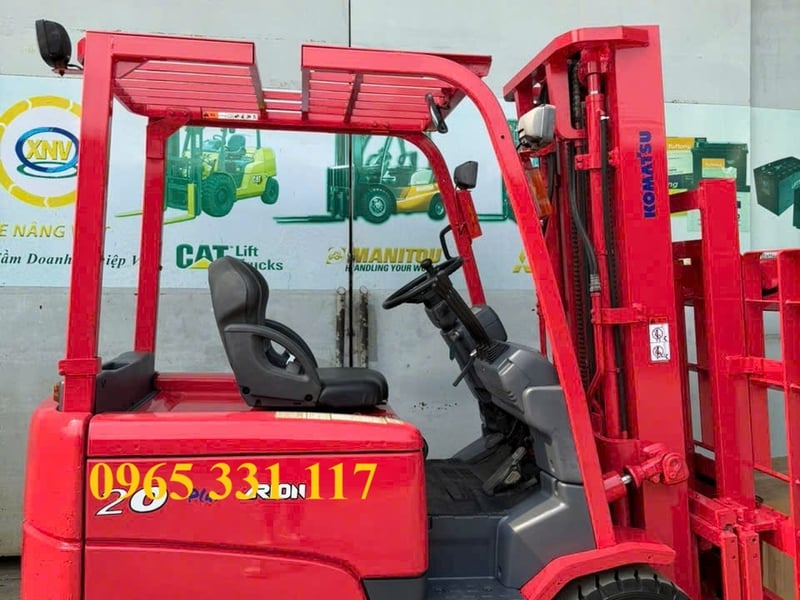 Mua xe nâng điện Nhật cũ tại Sài Gòn 