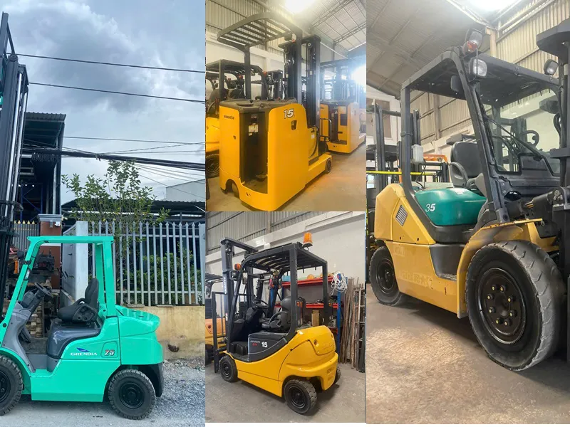 Xe nâng điện cũ giá rẻ nhập Nhật