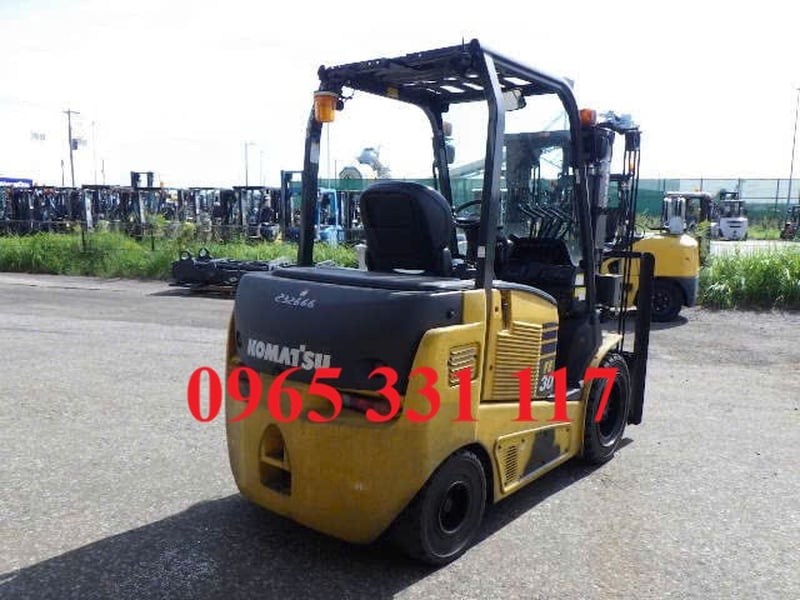 Xe nâng điện Nhật nâng cao 4.5 mét 