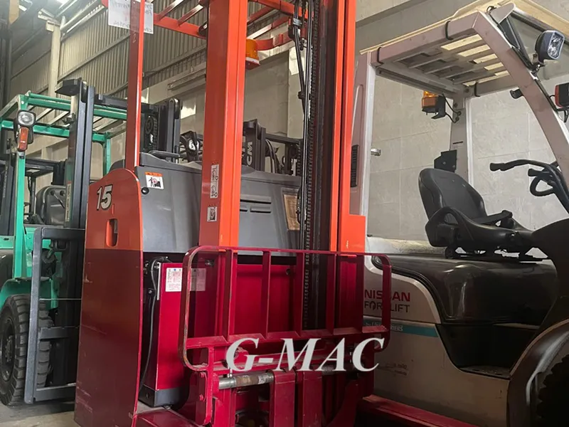 Xe nâng Nhật đứng lái cũ giá rẻ