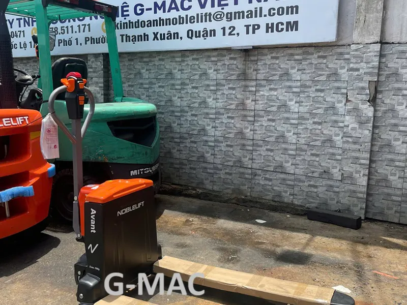 Xe Nâng Tay Điện Thấp Noblelift Giá Rẻ