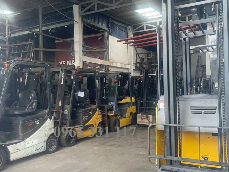Xe nâng điện Nhật cũ HCM giá rẻ