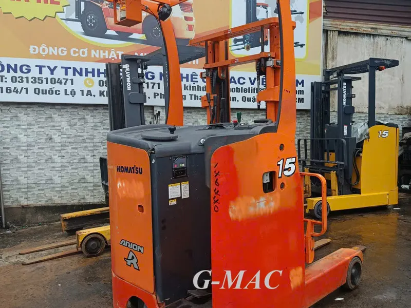 Xe nâng đứng lái cũ chất lượng Nhật