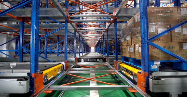 Kho tự động 4-Way Shuttle là một hệ thống lưu trữ hàng hóa hiện đại, sử dụng công nghệ tự động hóa để tối ưu hóa không gian và hiệu quả làm việc. Kho tự động 4-Way Shuttle là một hệ thống lưu trữ hàng hóa hiện đại, sử dụng công nghệ tự động hóa để tối ưu hóa không gian và hiệu quả làm việc.