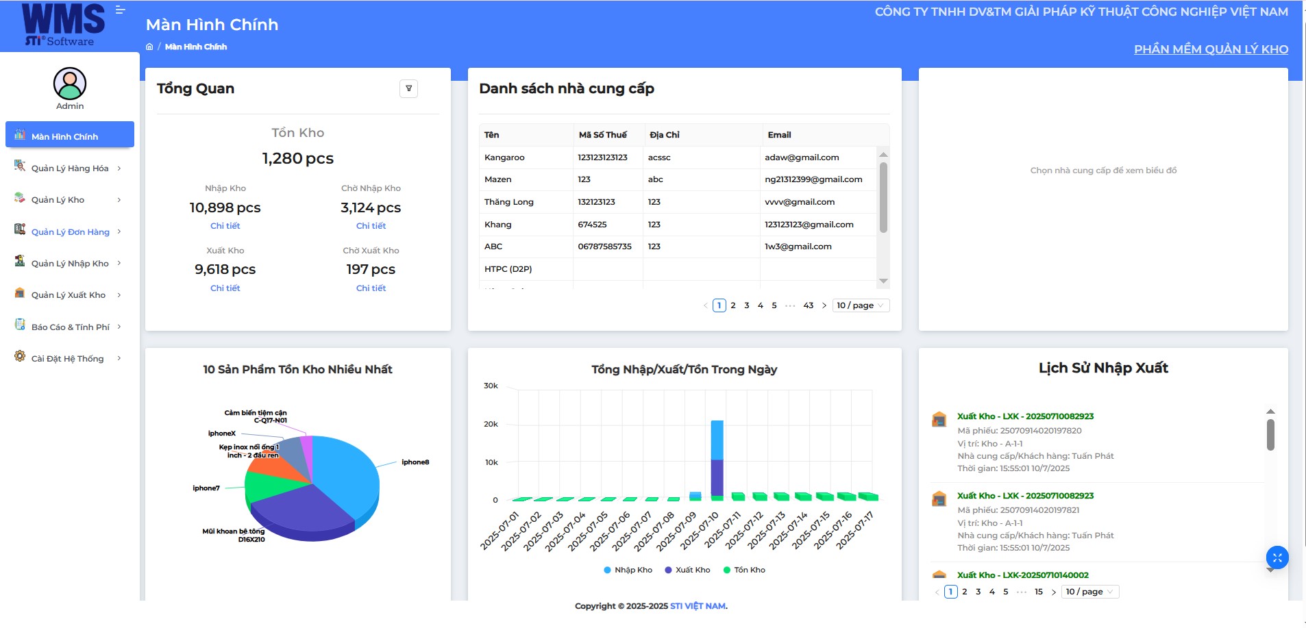 Phần mềm quản lý tồn kho giúp doanh nghiệp kiểm soát mọi hoạt động liên quan đến hàng hóa, đảm bảo luôn có đủ sản phẩm để bán mà không gây lãng phí. Phần mềm quản lý tồn kho giúp doanh nghiệp kiểm soát mọi hoạt động liên quan đến hàng hóa, đảm bảo luôn có đủ sản phẩm để bán mà không gây lãng phí.