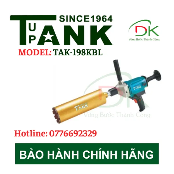 MÁY KHOAN RÚT LÕI BÊ TÔNG TUPANK TAK-198KBL