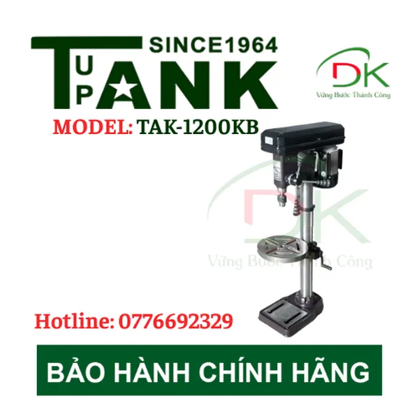 MÁY KHOAN BÀN TUPANK TAK-1200KB (Motor Gang - Khía)