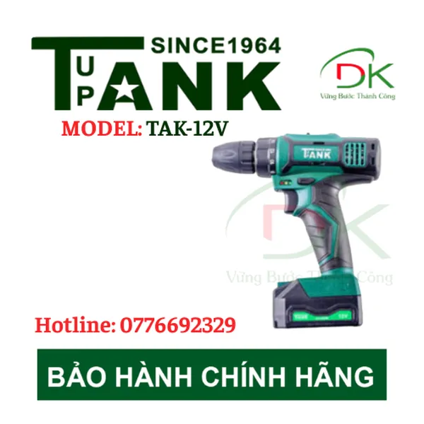 MÁY KHOAN PIN TUPANK TAK-12V