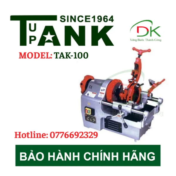 MÁY REN ỐNG KẼM INOX TUPANK TAK-100