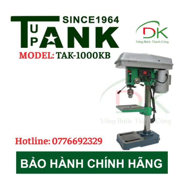MÁY KHOAN BÀN TUPANK TAK-1000KB (Motor Gang - Khía)