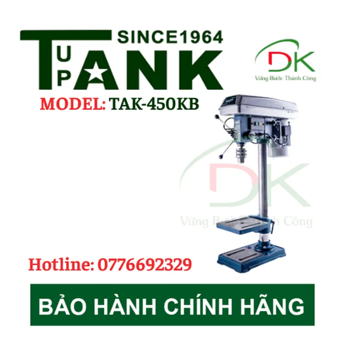 MÁY KHOAN BÀN TUPANK TAK-450KB (Motor Gang - khía)