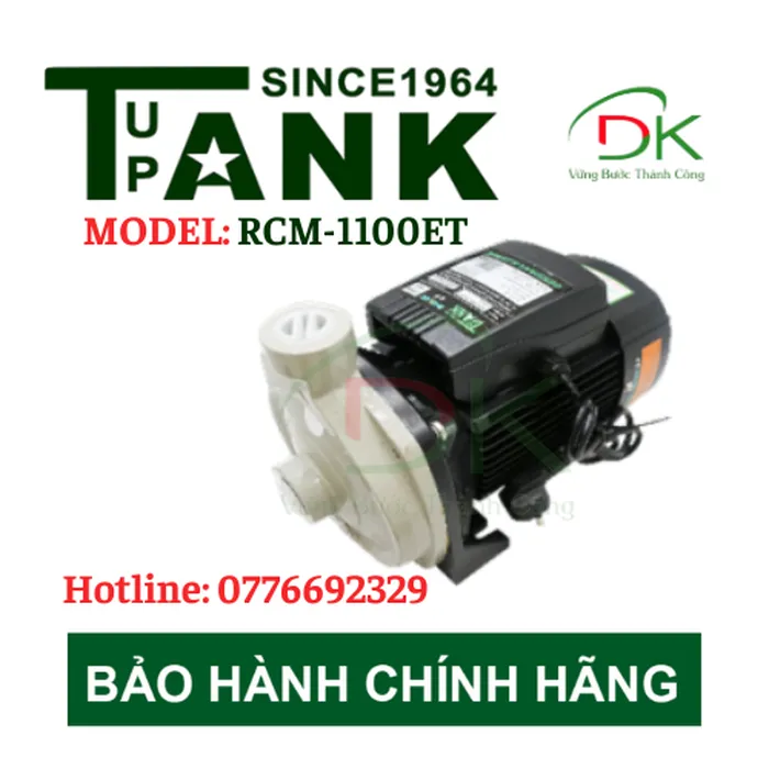 MÁY BƠM NƯỚC LY TÂM TUPANK RCM-1100ET