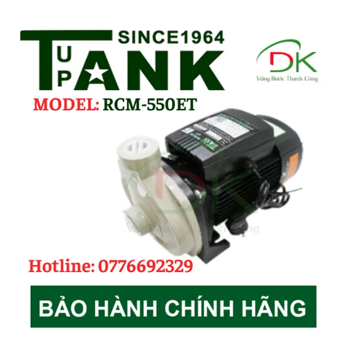 MÁY BƠM NƯỚC LY TÂM TUPANK RCM-550ET