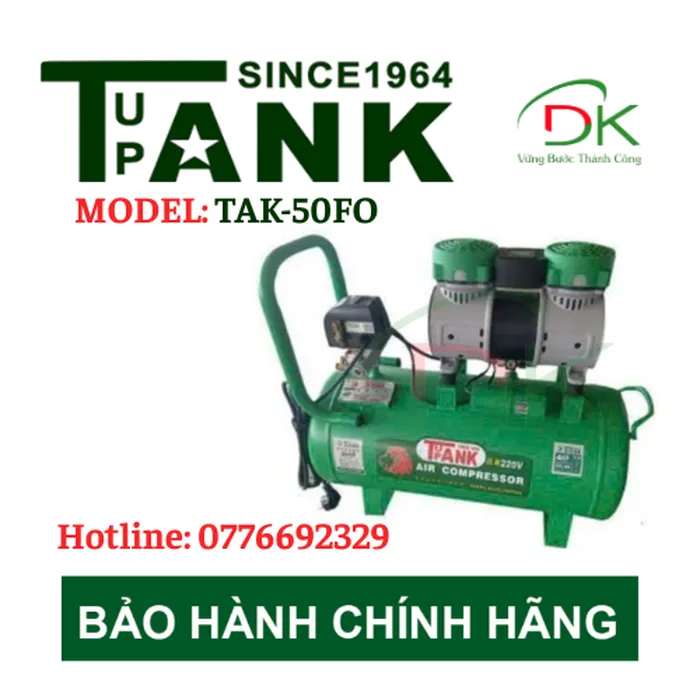 MÁY NÉN KHÍ KHÔNG DẦU TUPANK TAK-50FO