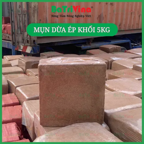 MỤN DỪA ÉP BLOCK 5 KG
