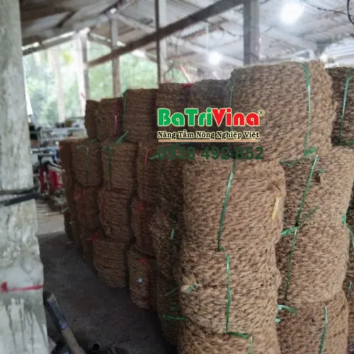 BaTriVina Cung Cấp Dây Thừng Xơ Dừa 18mm – Hàng Xưởng, Chất Lượng Chuẩn Bến Tre